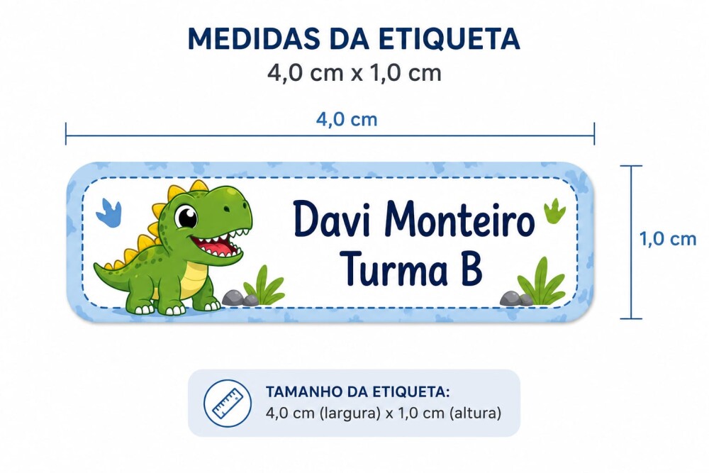 Etiqueta Termocolante para Meias