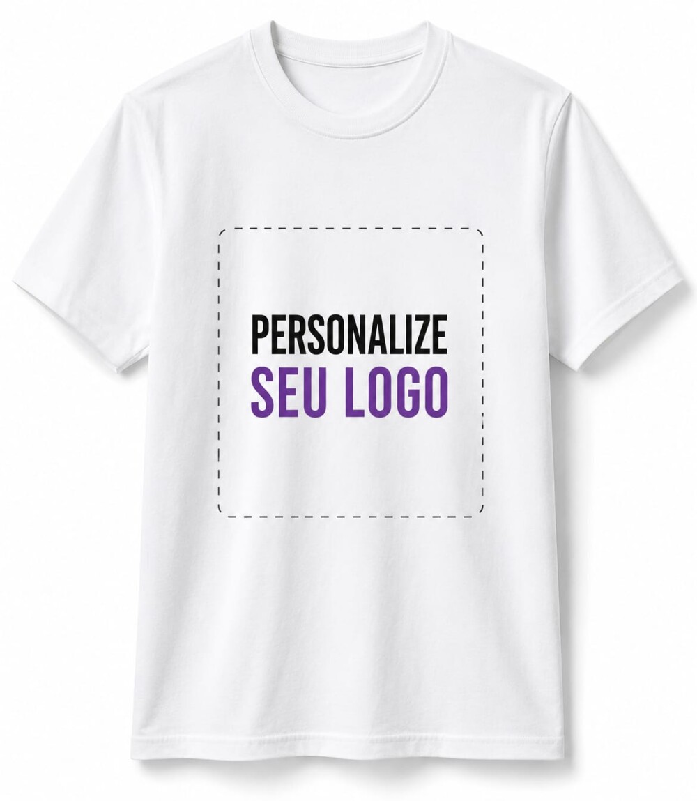 Mínimo de 20 Camisetas Personalizadas com a sua Marca | Marca em