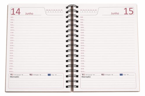 Agenda Permanente Personalizada com Capa MDF | Planner Artesanal