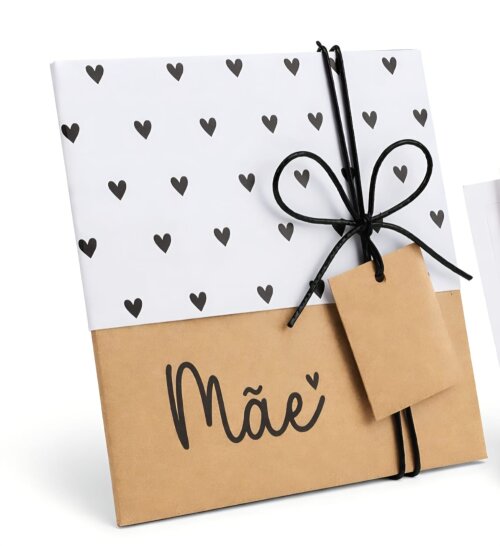 Caixa Presente para a Mãe com Kit Fotos Personalizadas