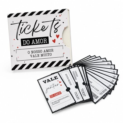 Presente Dia dos Namorados Cartões com Mensagens | Tickets do Am