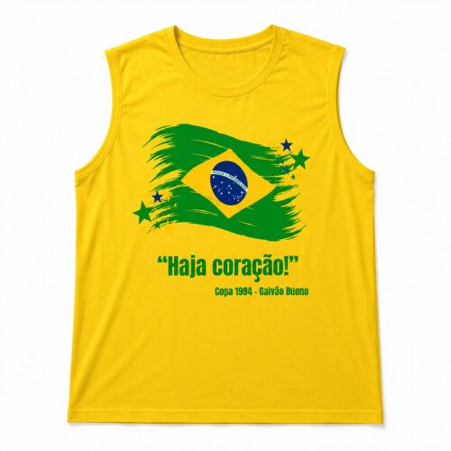Camiseta Regata Feminina Brasil Frases de Outras Copas – Torcid