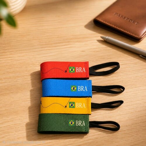 Tag de Mala Personalizada com Nome | Identificador de Bagagem par