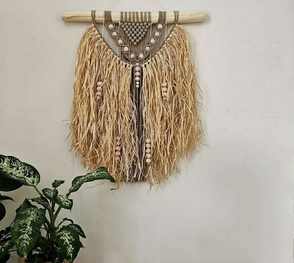 Enfeite Decorativo em Macrame