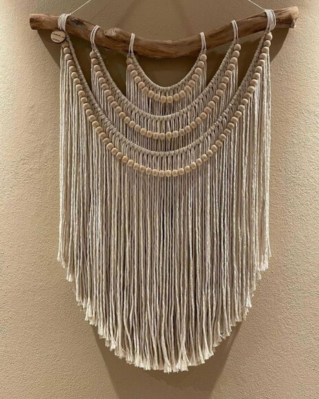 Painel Decorativo em Macrame