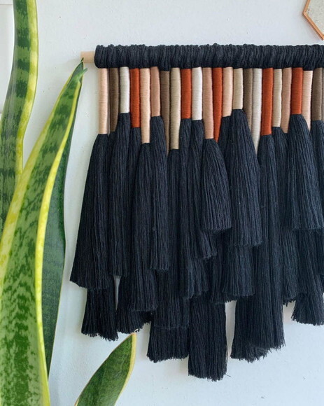 Painel Decorativo em Macrame
