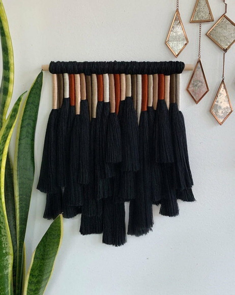 Painel Decorativo em Macrame