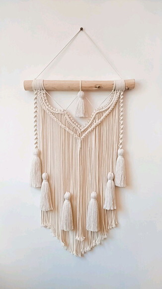 Painel Decorativo em Macrame
