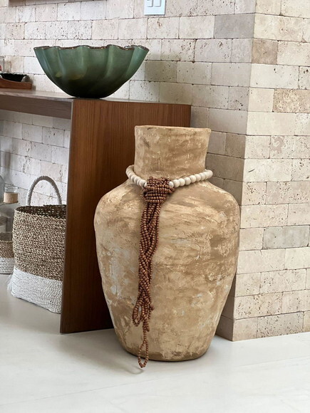Vaso Decorativo Orgânico Rústico