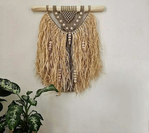Enfeite Decorativo em Macrame