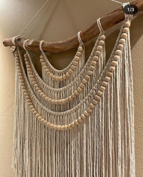 Painel Decorativo em Macrame
