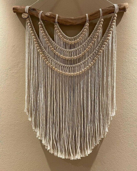 Painel Decorativo em Macrame