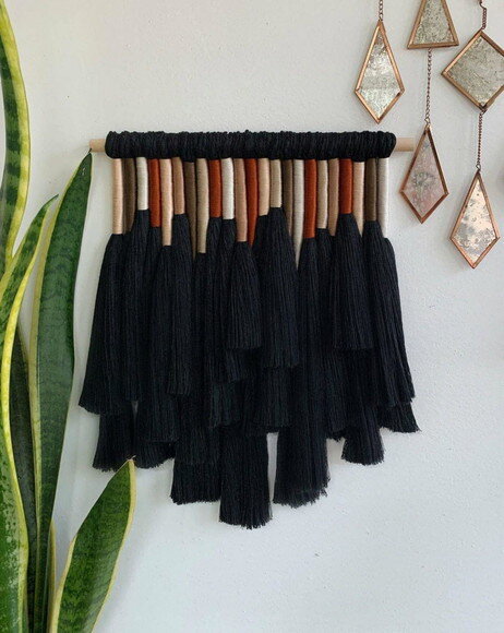 Painel Decorativo em Macrame