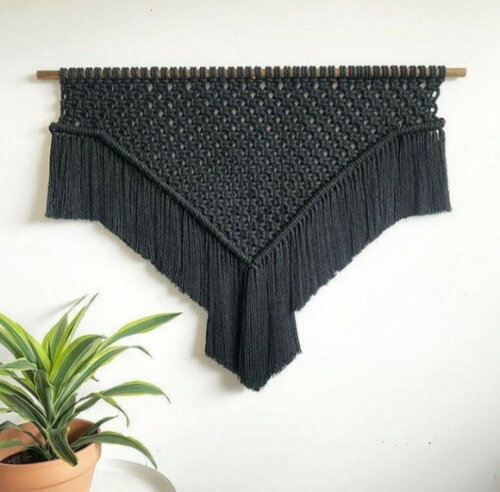 Painel Decorativo em Macrame
