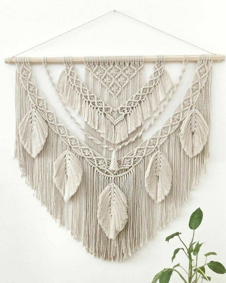 Painel Decorativo em Macrame