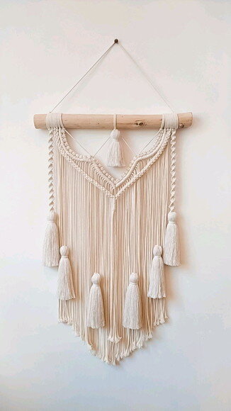 Painel Decorativo em Macrame