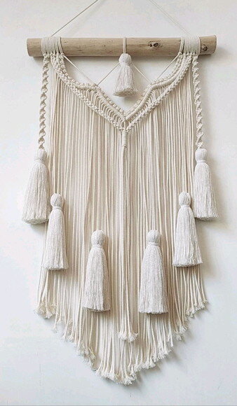 Painel Decorativo em Macrame