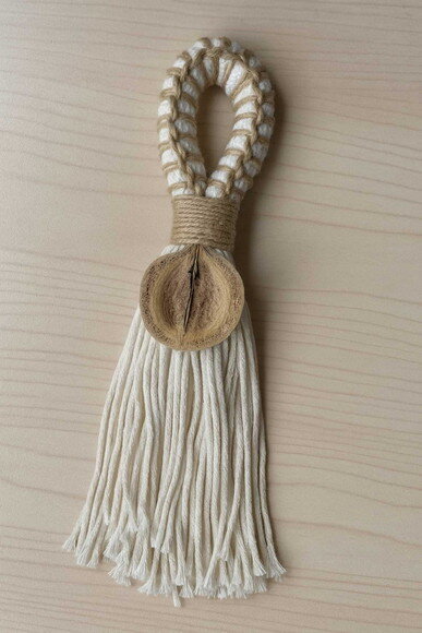Tassel Decorativo em Macramê - Estilo Boho Chic