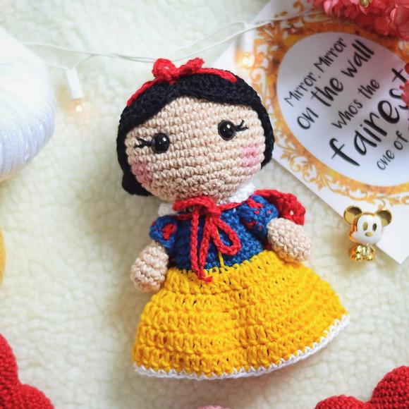 Branca de Neve Amigurumi