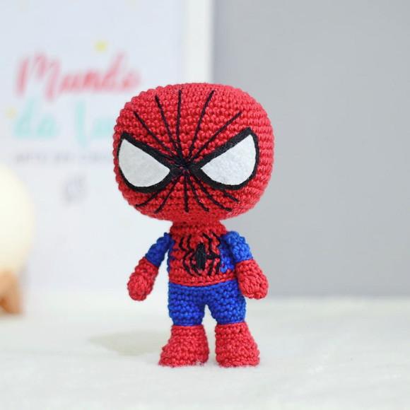 Homem Aranha Amigurumi