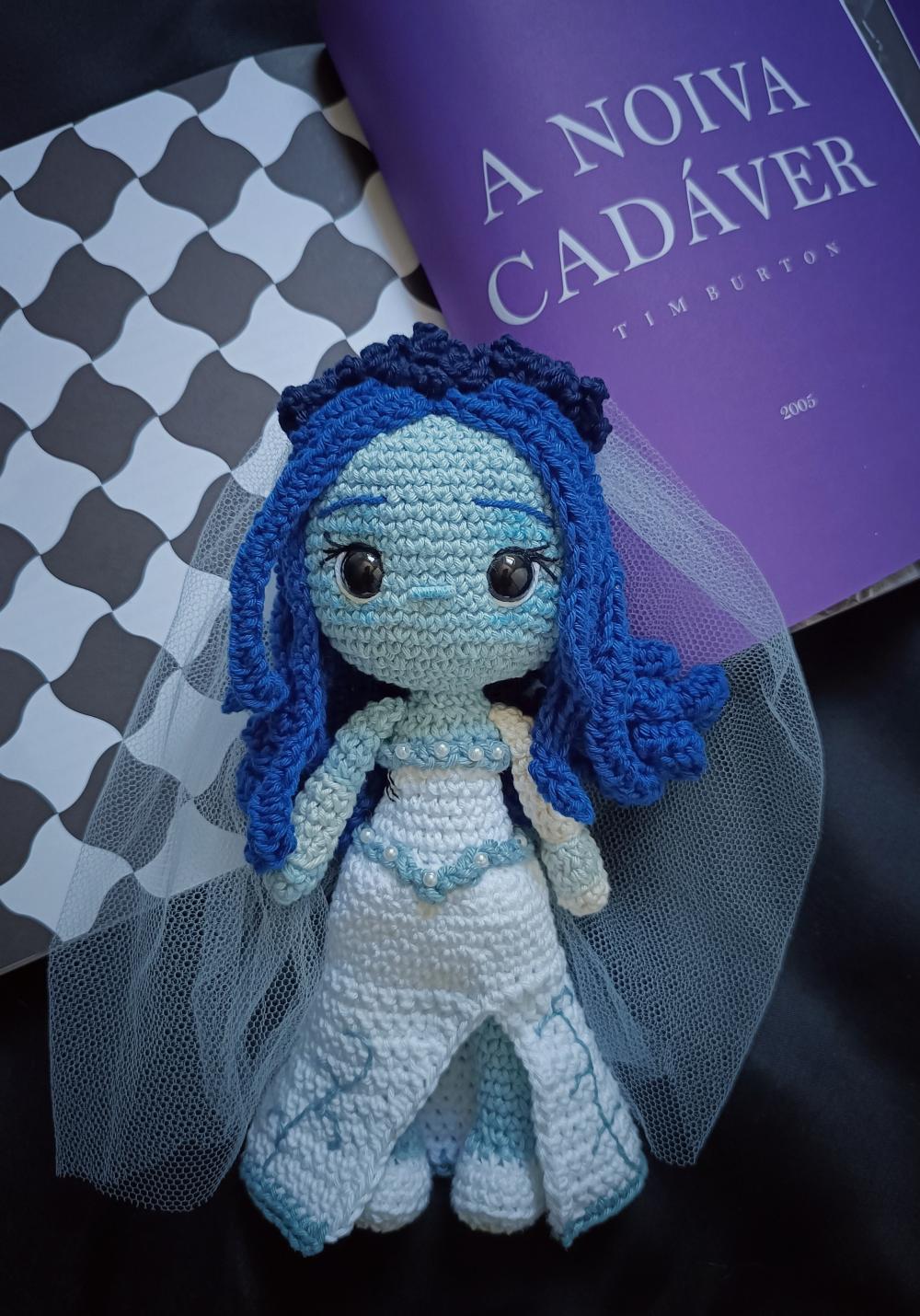 Noiva Cadáver Amigurumi