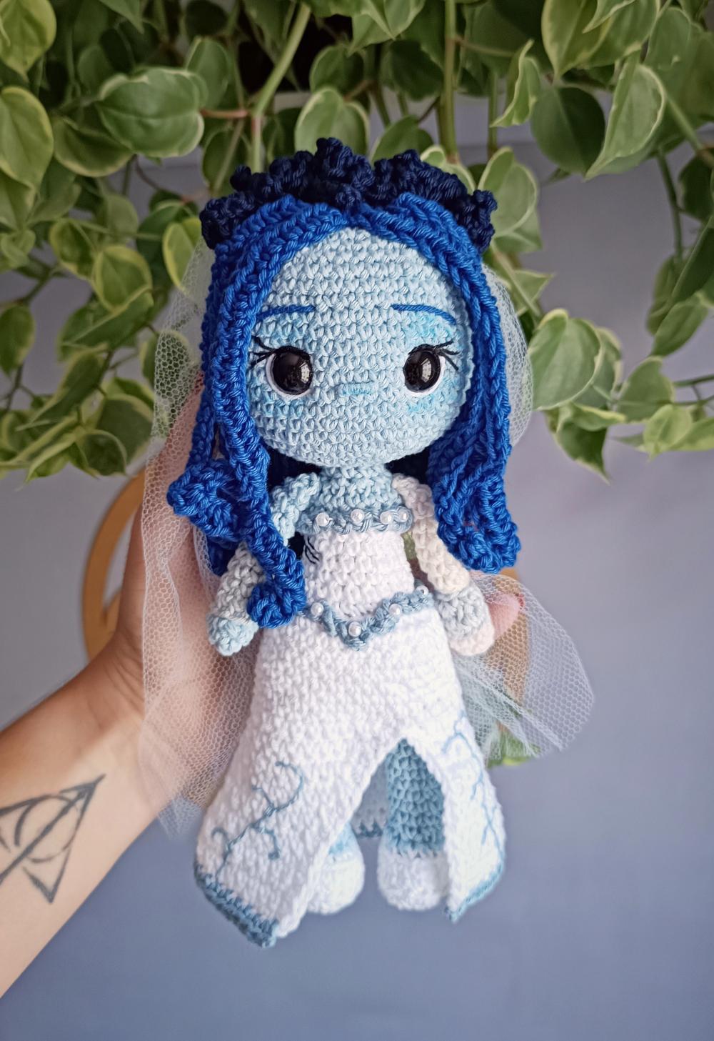 Noiva Cadáver Amigurumi