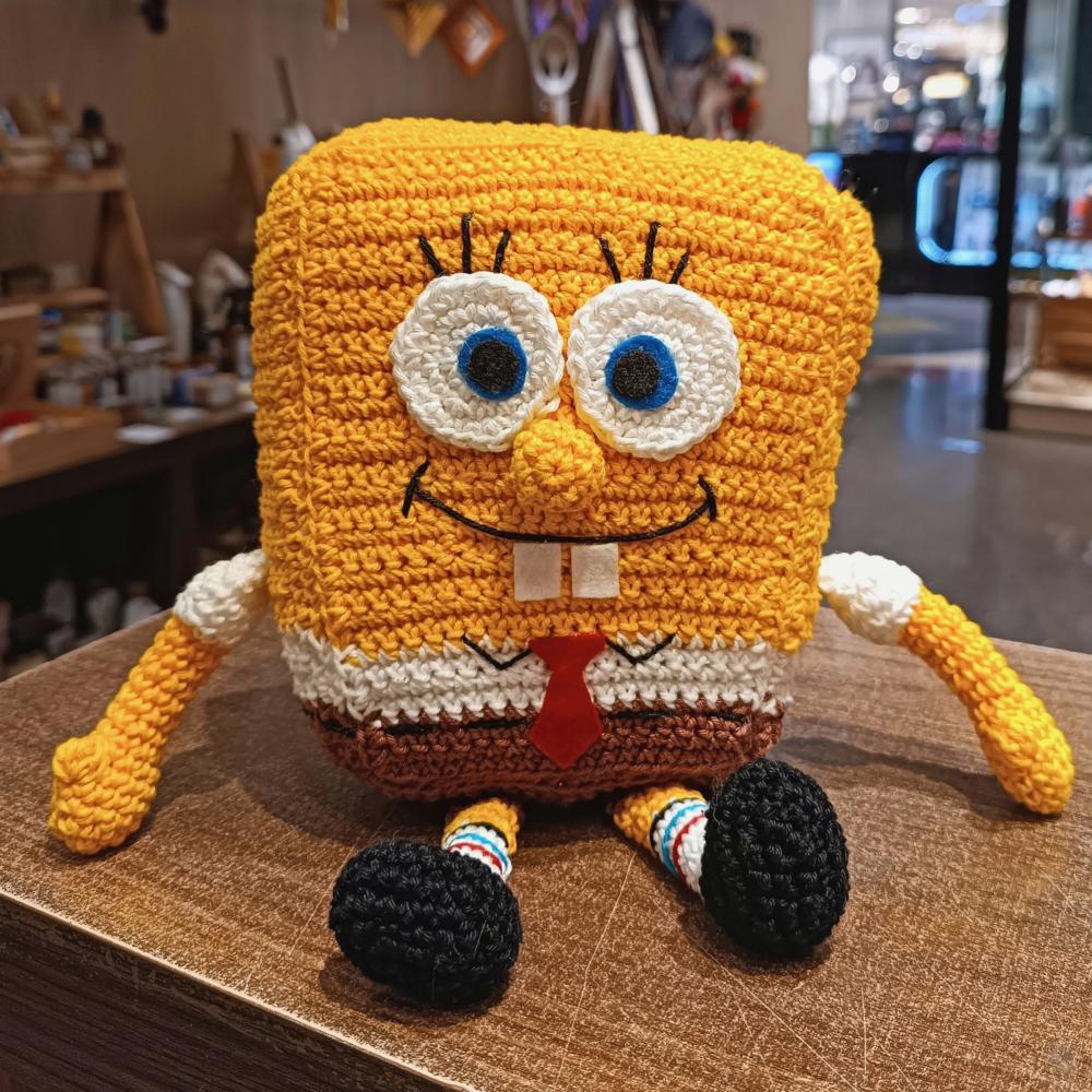 Bob Esponja Amigurumi
