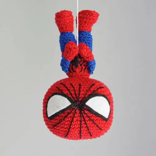 Homem Aranha Amigurumi
