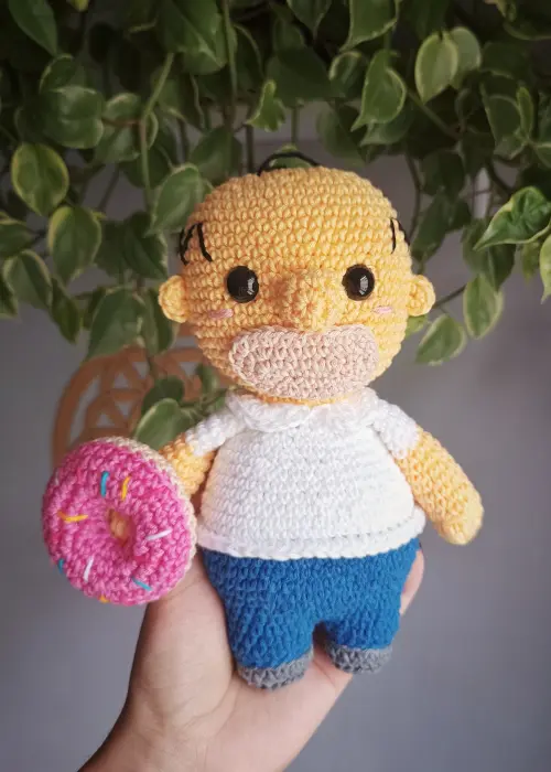 Homer Simpson Amigurumi