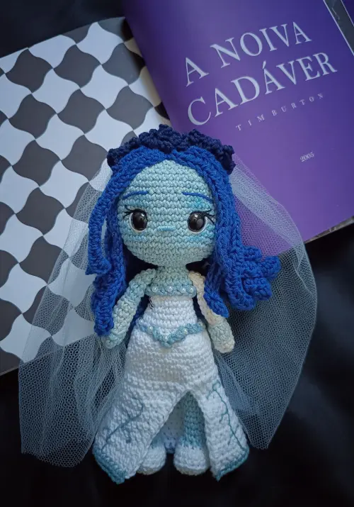 Noiva Cadáver Amigurumi
