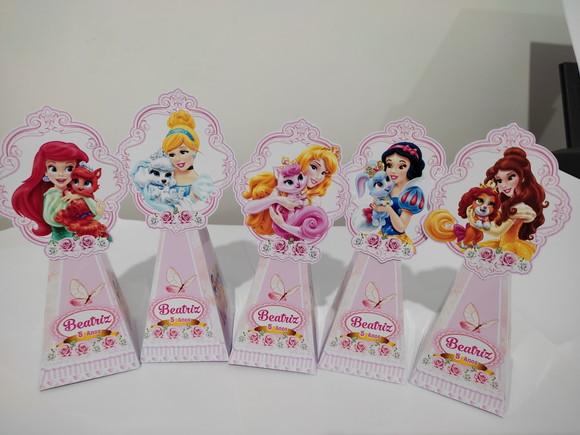 30 Caixinhas Princesa (versao Tamanho Maior)