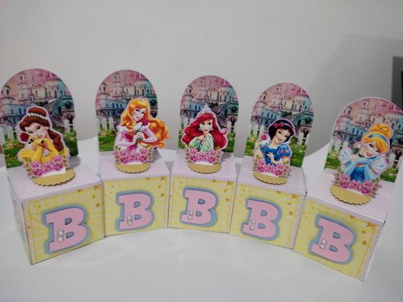 30 Caixinhas Princesa (versao Tamanho Maior)