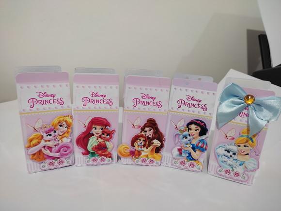 30 Caixinhas Princesa (versao Tamanho Maior)
