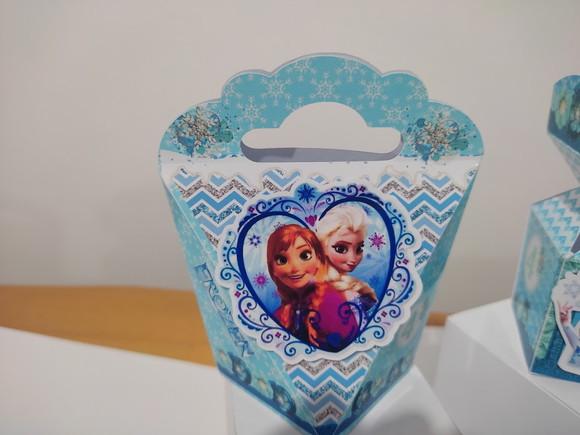 40 Caixinhas Frozen 3d