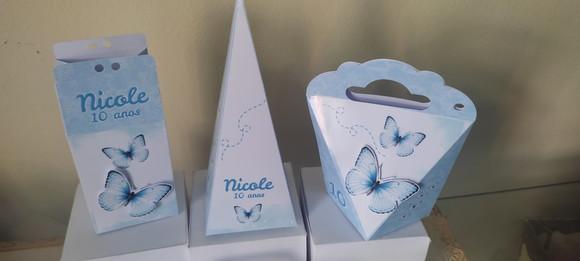 40 Personalizados 3d Jardim Encantado