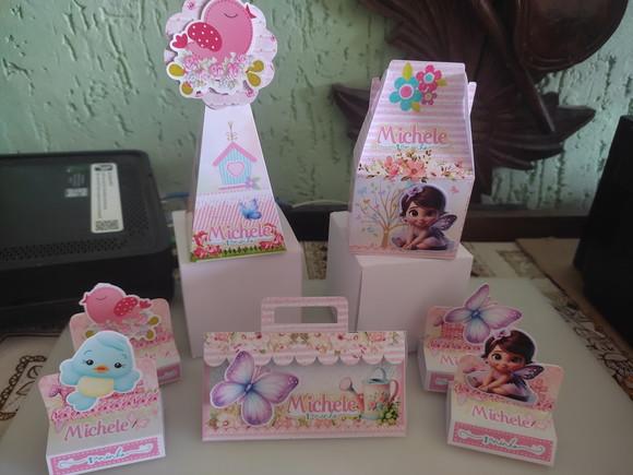 40 Personalizados 3d Jardim Encantado