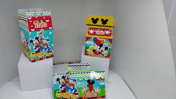 40 Personalizados Casa do Mickey 3d