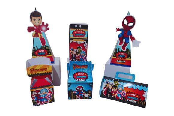 40 Personalizados Heróis