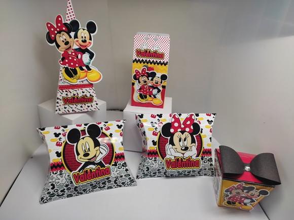 40 Personalizados Mickey e Minnie