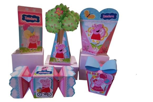 50 Caixinhas 3d Personalizada Porquinha
