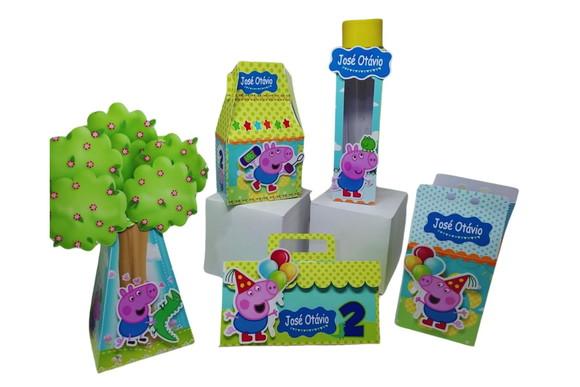 50 Caixinhas 3d Personalizada Porquinha