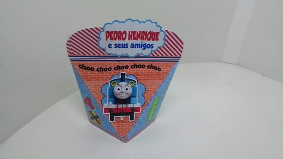 40 caixinhas 3d personalizadas Thomas e seus amigos