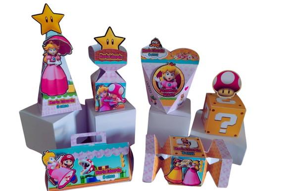 40 Caixinhas 3d Super Mário