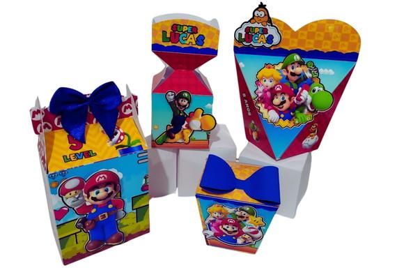 40 Caixinhas 3d Super Mário