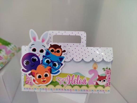 50 Caixinhas Bolo Fofos Menina