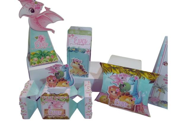 50 Caixinhas Dinossauros Baby