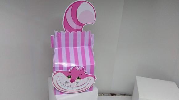 50 Caixinhas Personalizadas - Alice no Pais das Maravilhas