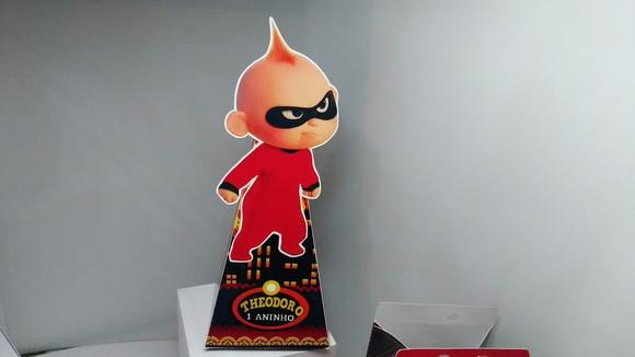50 Caixinhas Personalizadas os Incríveis