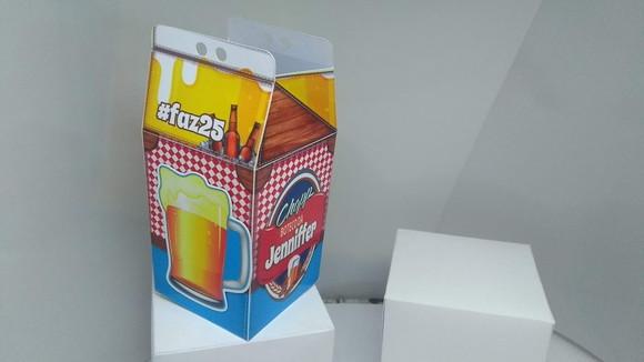 50 caixinhas personalizadas tema Boteco