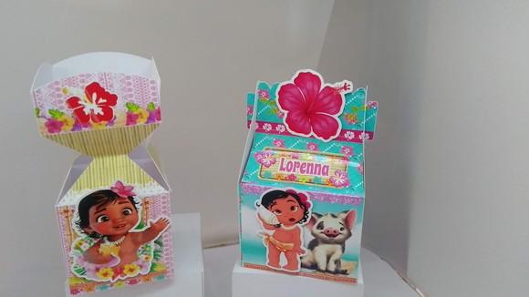 50 Personalizados 3d Moana Baby